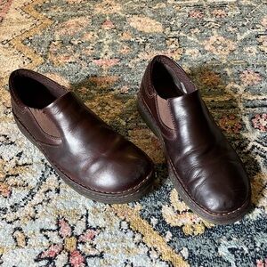 Dr. Marten’s Orson Men’s Leather Slip On Shoes Brown Sz 10